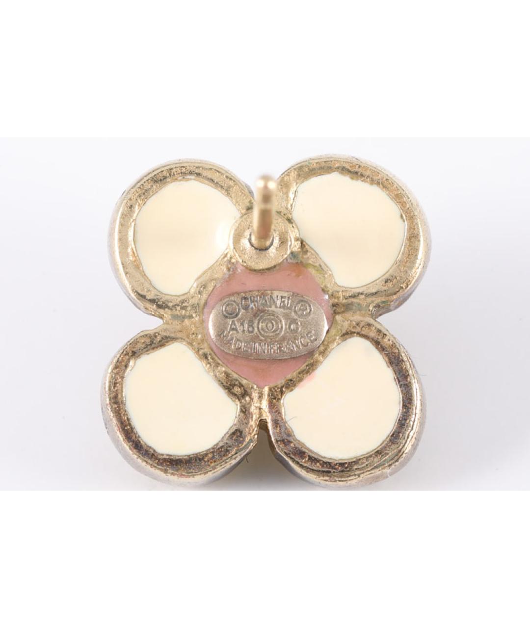 CHANEL Латунные серьги, фото 6