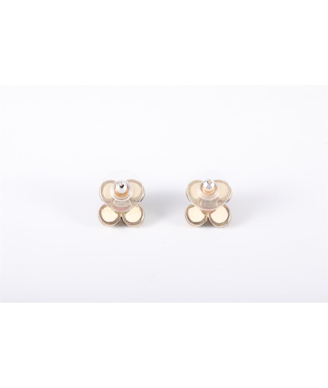 CHANEL Латунные серьги, фото 4