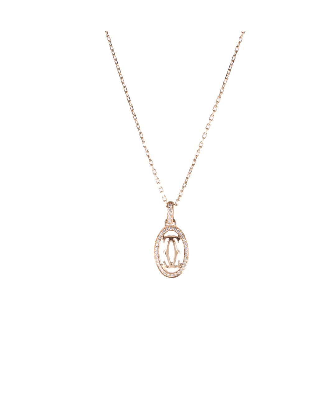 CARTIER Золотое колье из розового золота, фото 1