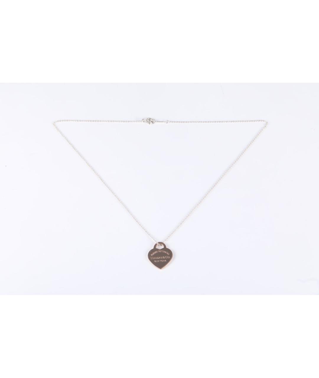 TIFFANY&CO Серебряное серебряное колье, фото 6