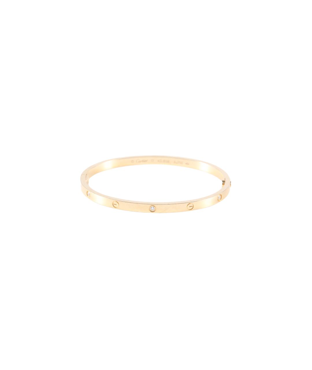CARTIER Золотой браслет из желтого золота, фото 1