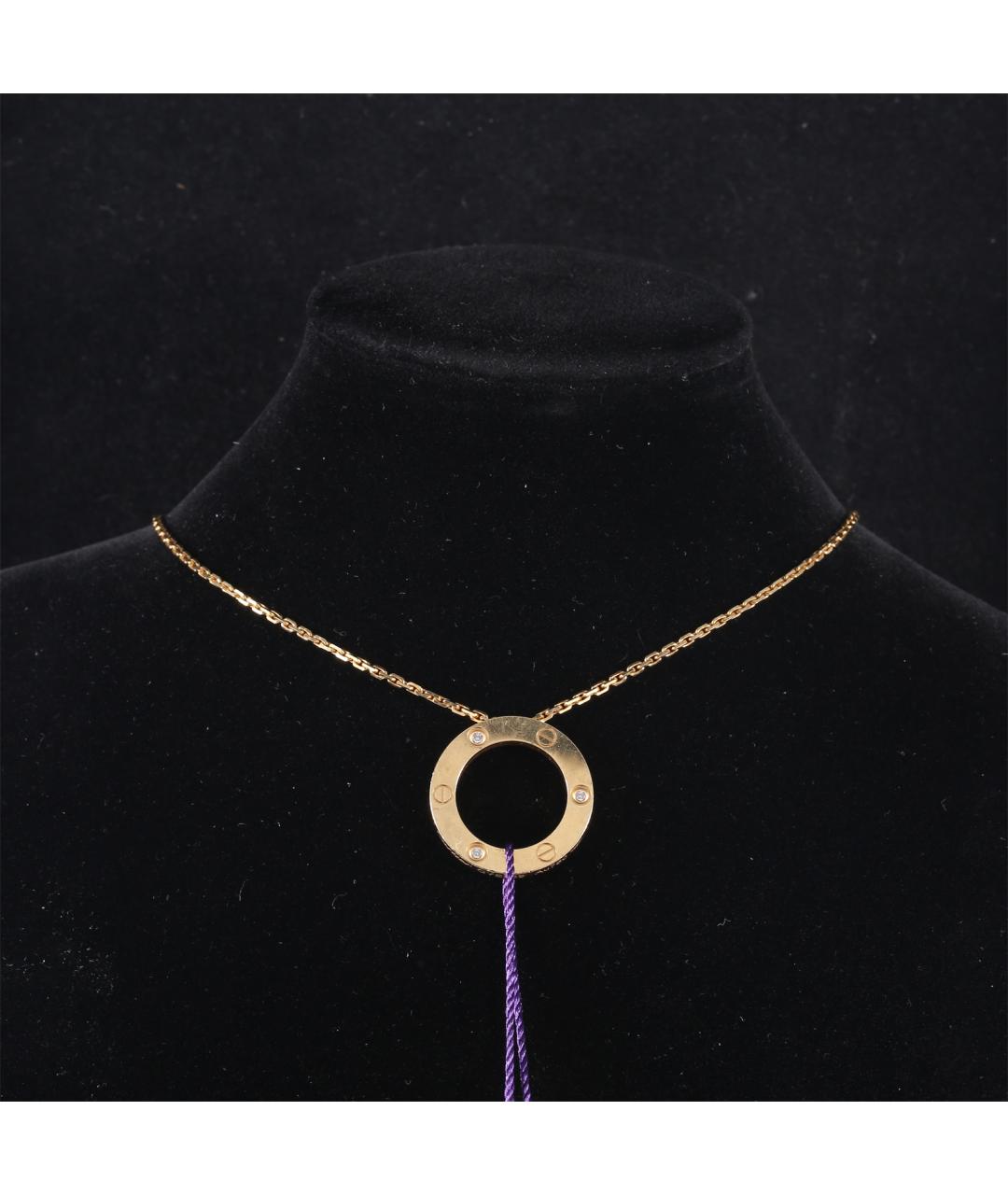 CARTIER Золотое колье из желтого золота, фото 4