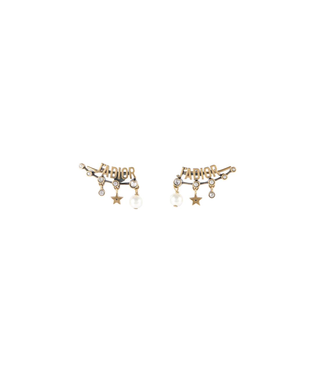 CHRISTIAN DIOR Золотые серьги, фото 1