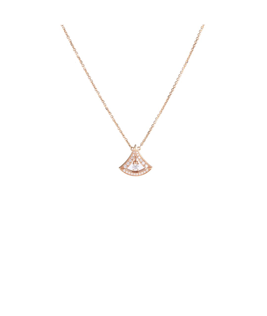 BVLGARI Золотое колье из розового золота, фото 1