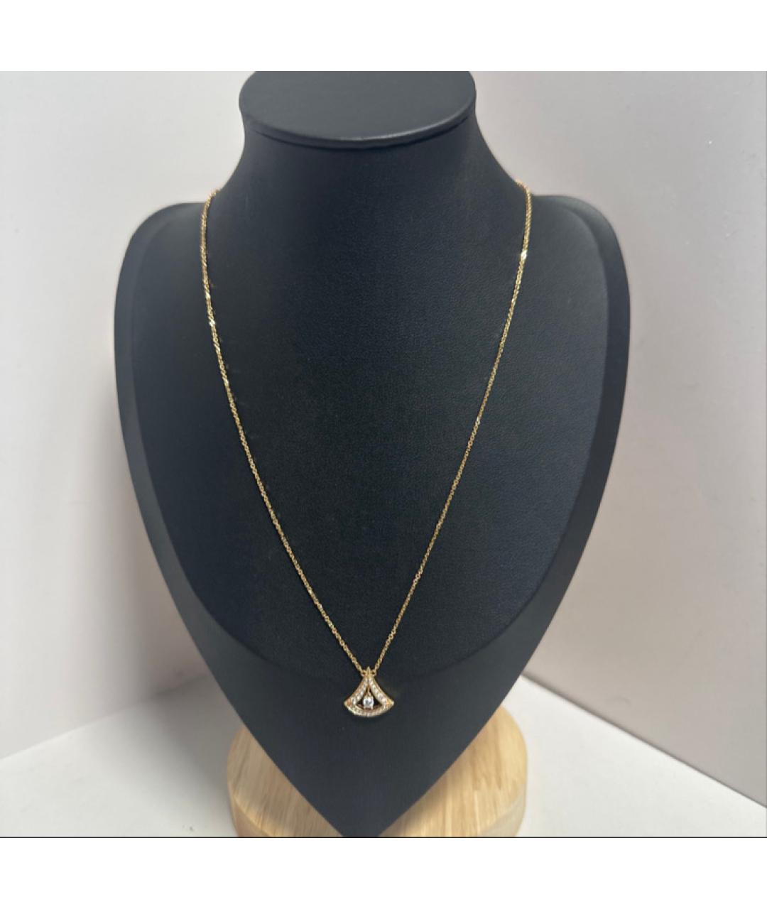 BVLGARI Золотое колье из розового золота, фото 8