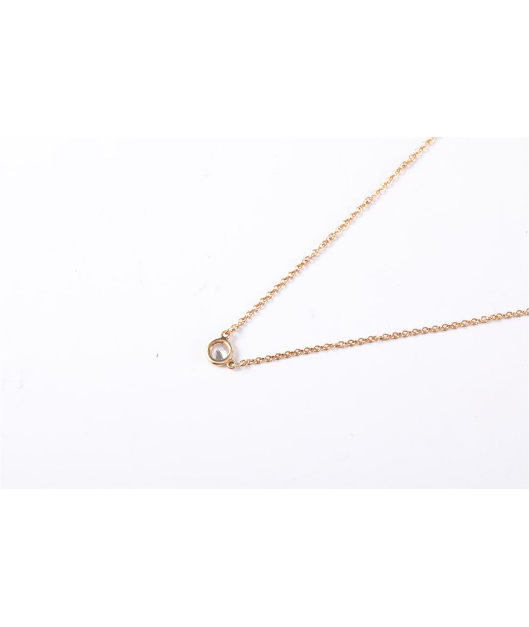 TIFFANY&CO Золотое колье из розового золота, фото 3
