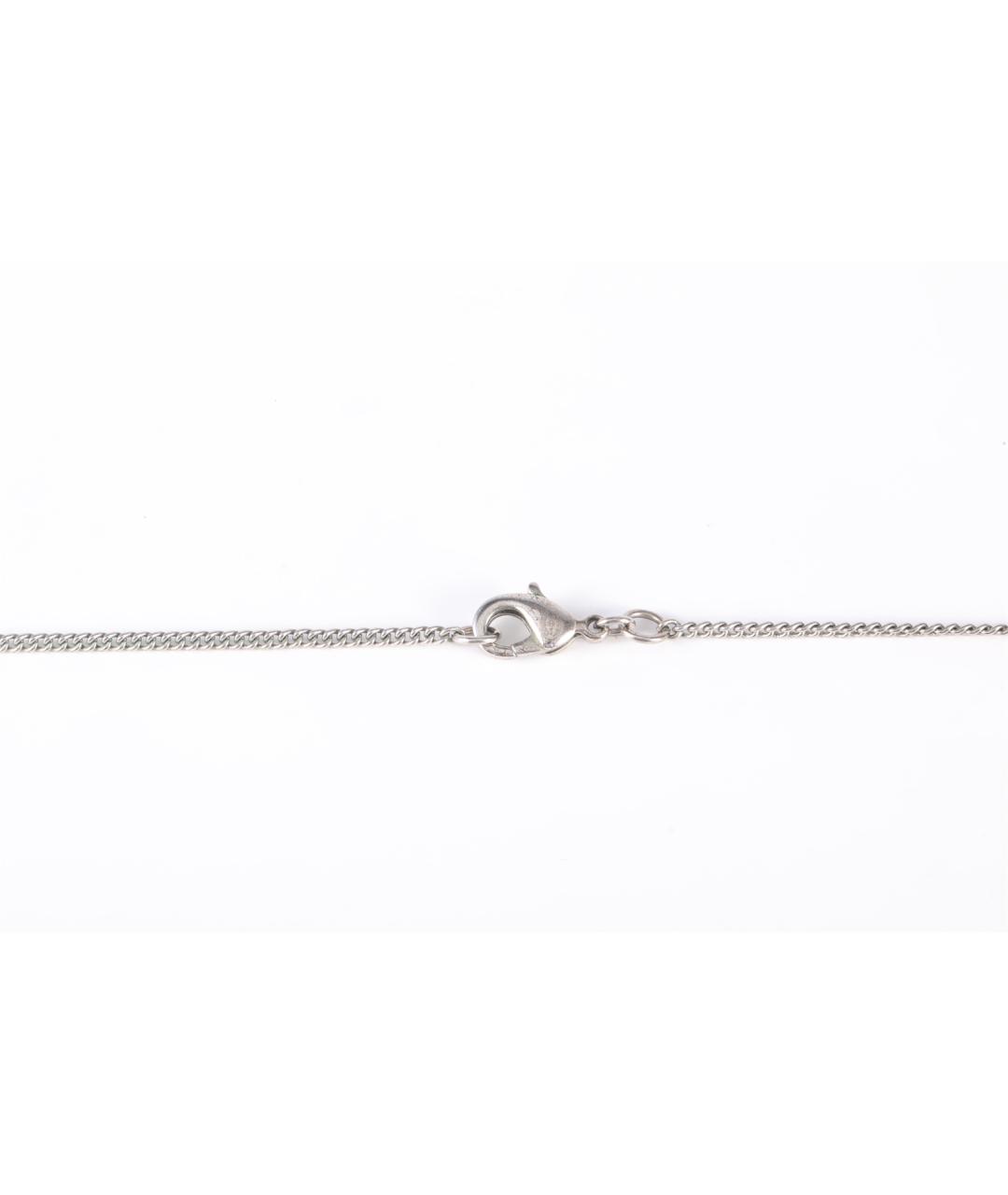 CHANEL Серебряное металлическое колье, фото 3