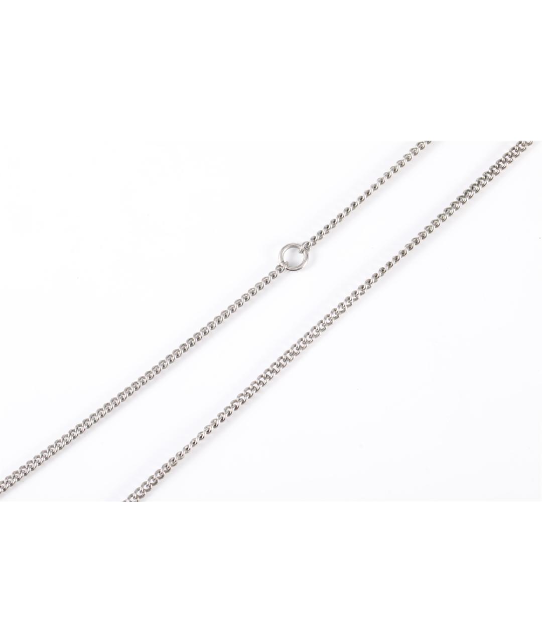 CHANEL Серебряное металлическое колье, фото 2