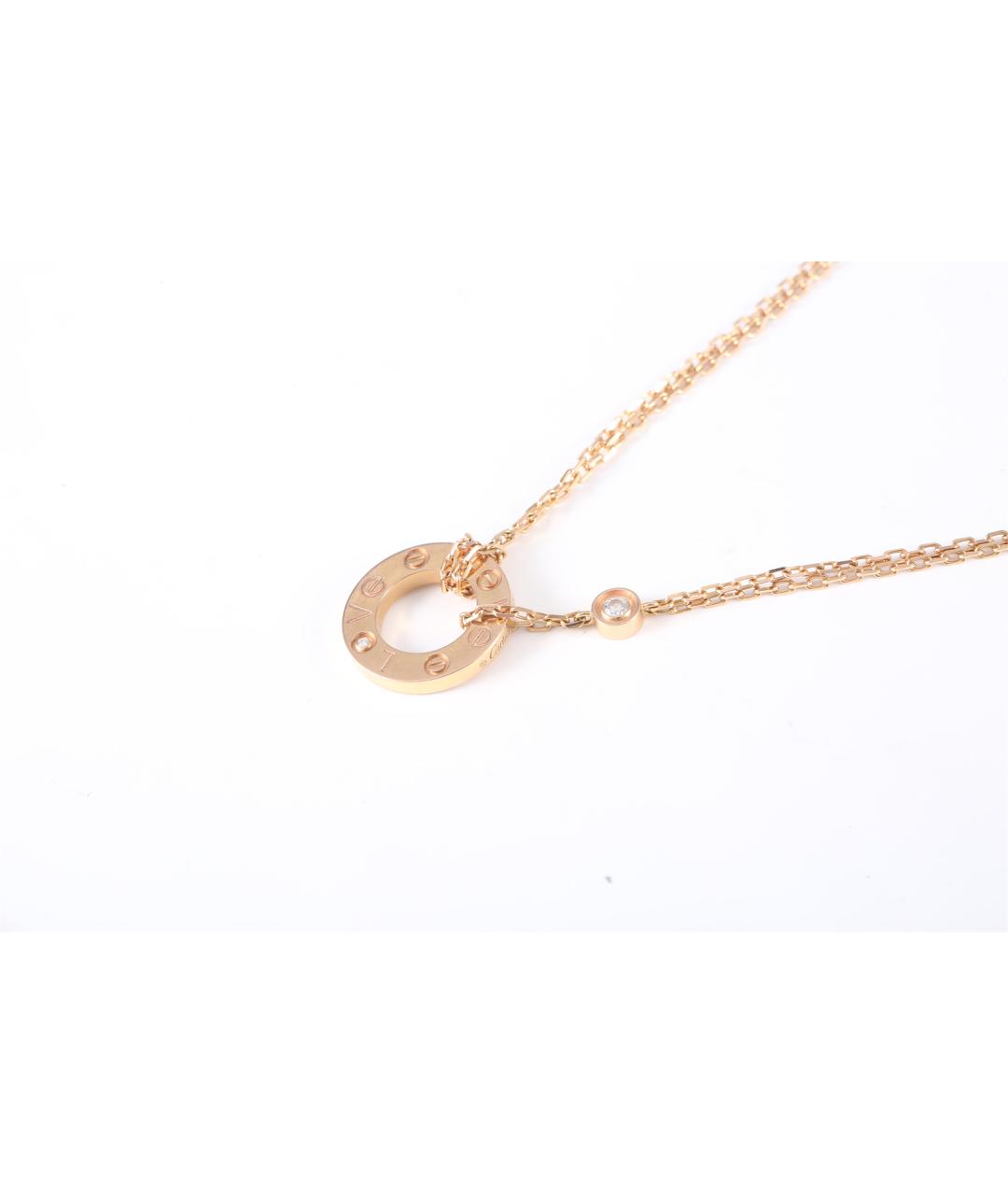 CARTIER Золотое колье из розового золота, фото 2