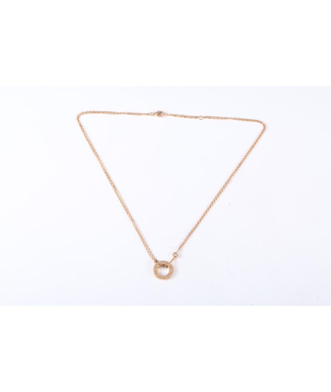 CARTIER Золотое колье из розового золота, фото 6