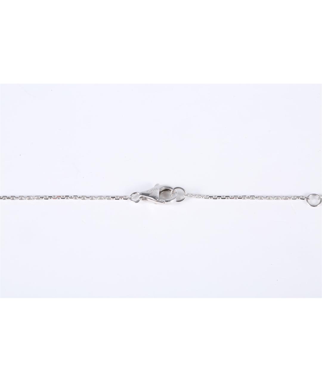 CARTIER Серебряное колье из белого золота, фото 5