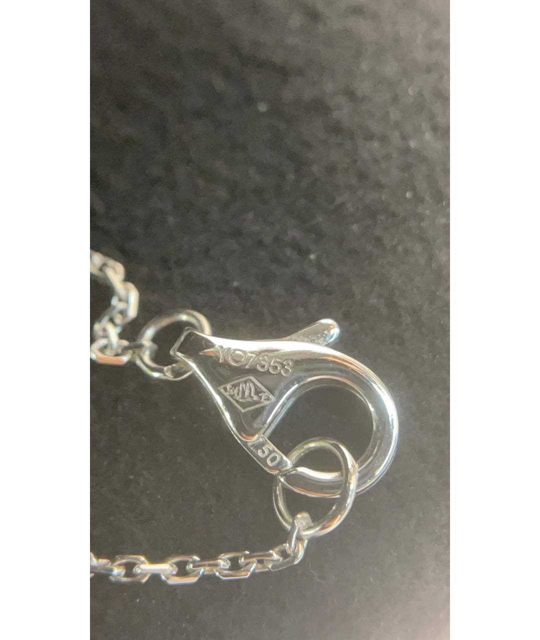 CARTIER Серебряное колье из белого золота, фото 9