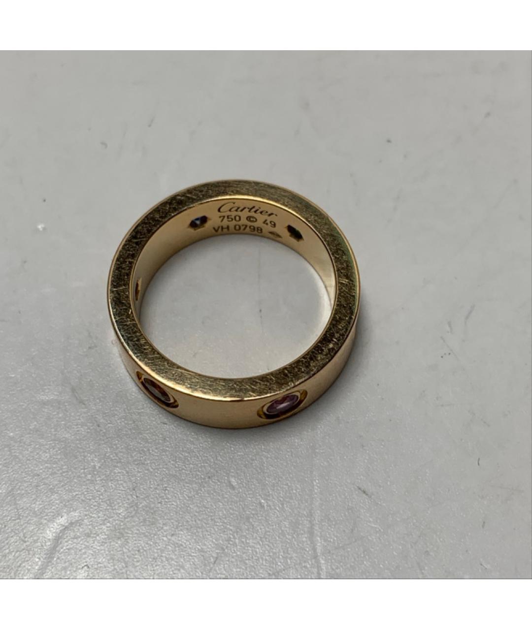 CARTIER Золотое кольцо из розового золота, фото 8