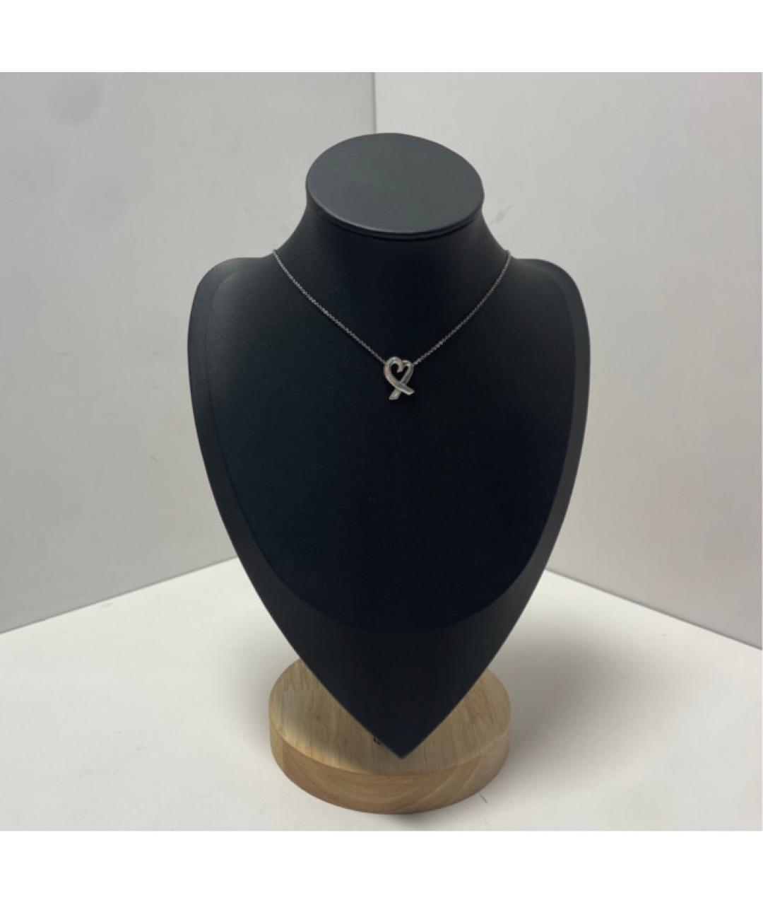 TIFFANY&CO Серебряное серебряное колье, фото 8