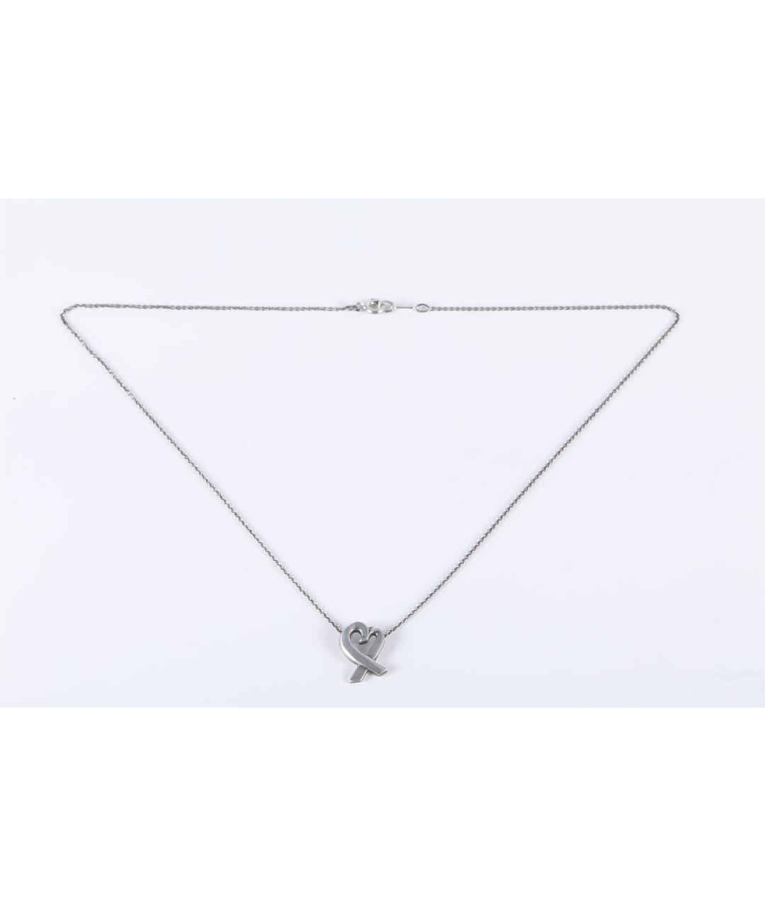 TIFFANY&CO Серебряное серебряное колье, фото 6