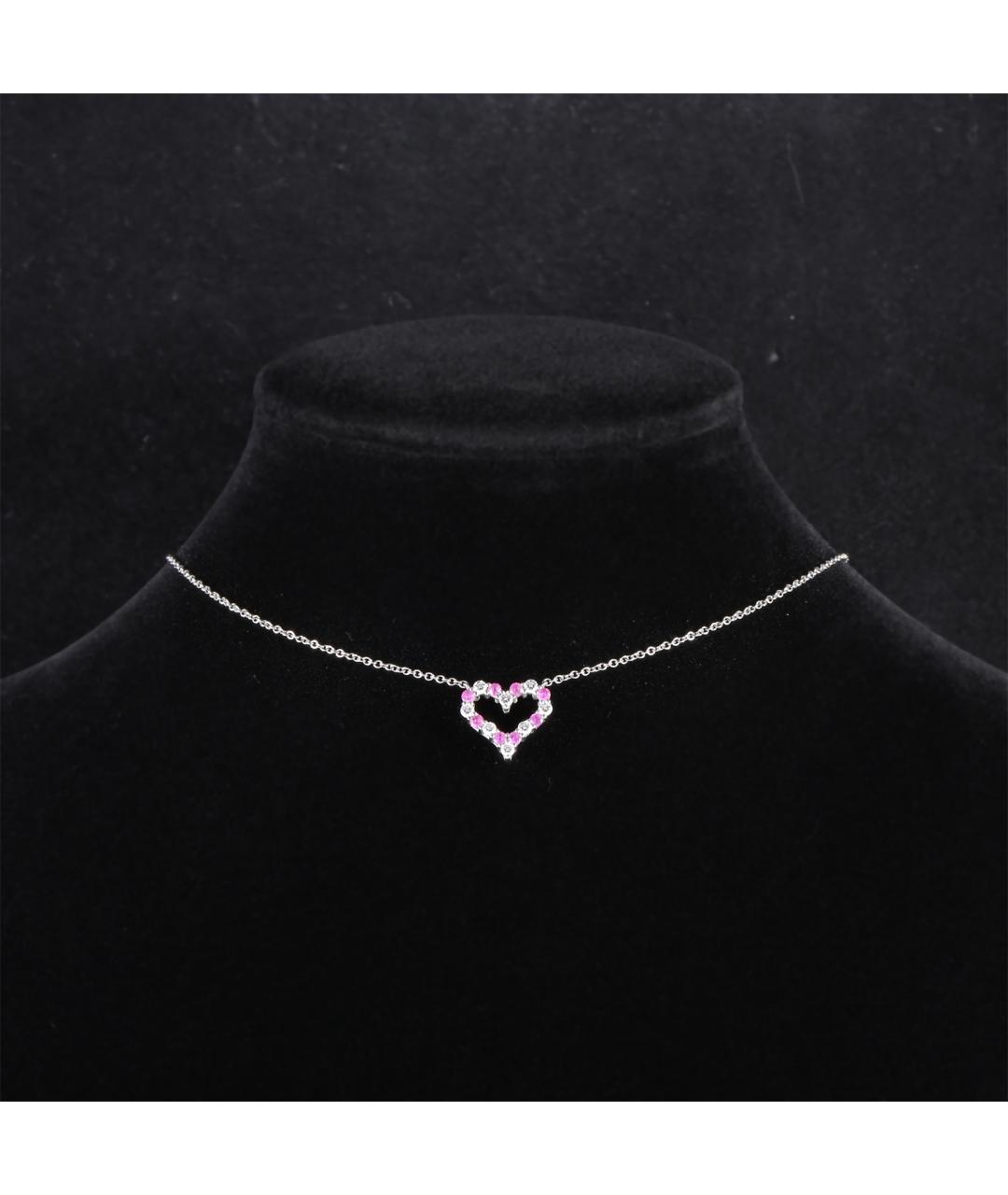 TIFFANY&CO Серебряное платиновое колье, фото 7