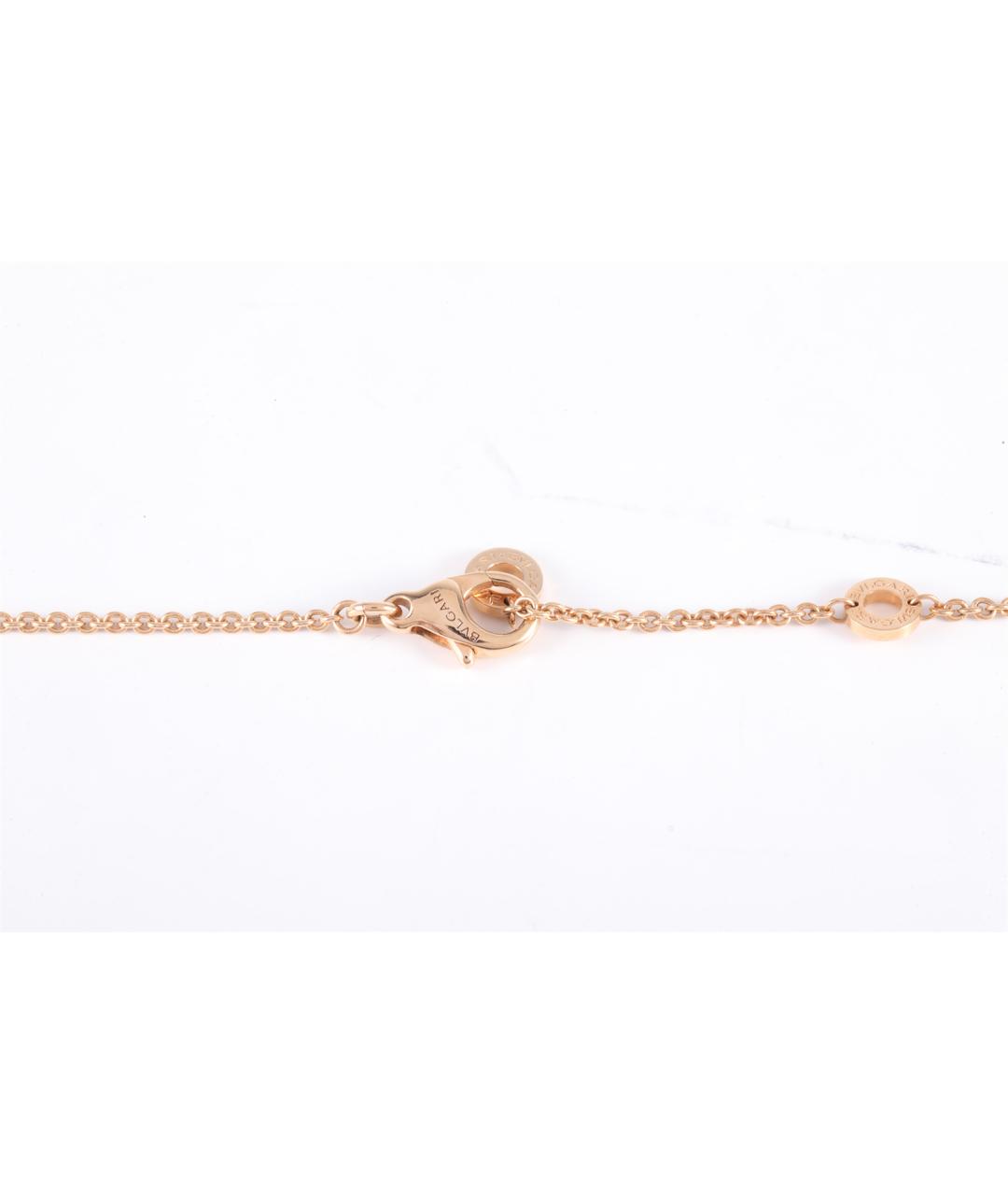 BVLGARI Золотое колье из розового золота, фото 5