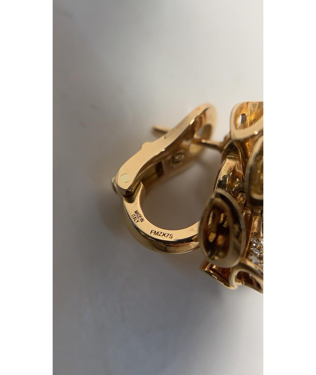BVLGARI Золотые серьги из розового золота, фото 9