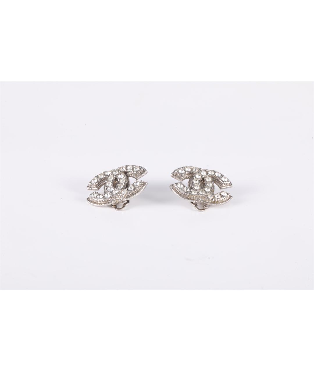CHANEL Серебряные латунные серьги, фото 3