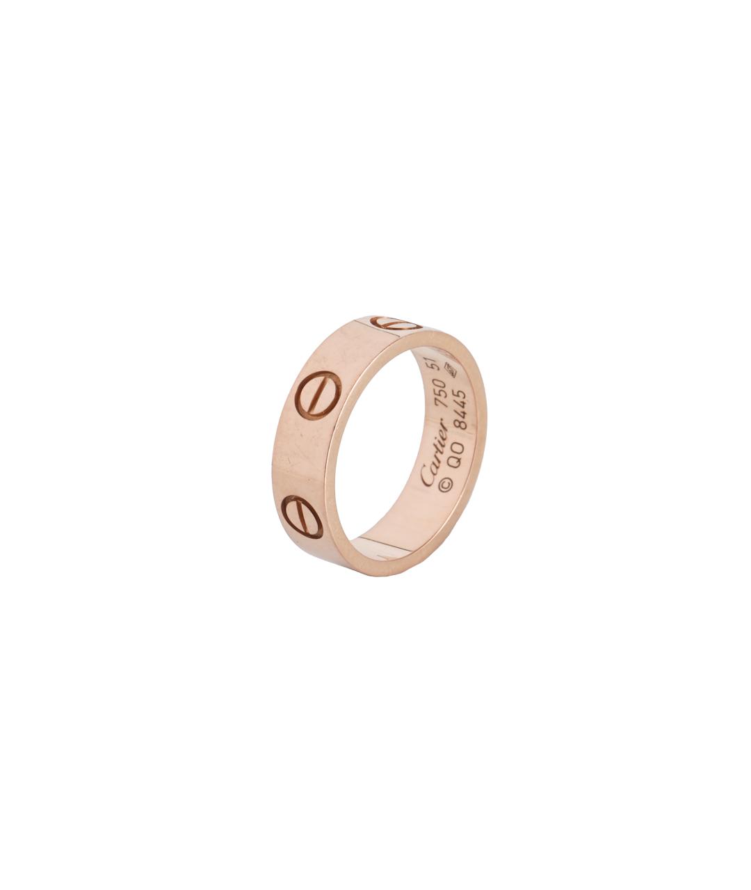 CARTIER Золотое кольцо из розового золота, фото 1