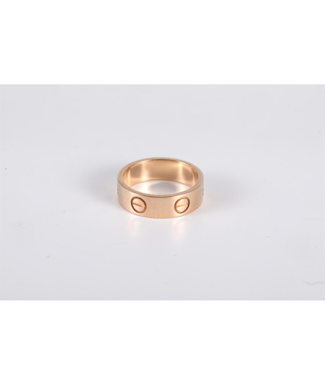 CARTIER Золотое кольцо из розового золота, фото 5