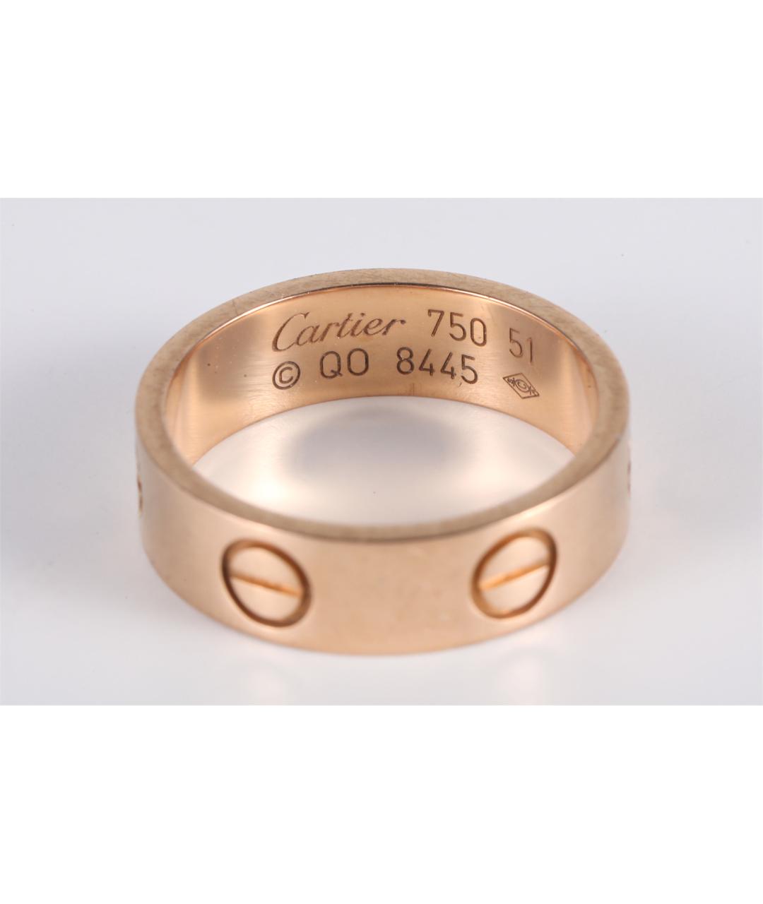 CARTIER Золотое кольцо из розового золота, фото 6