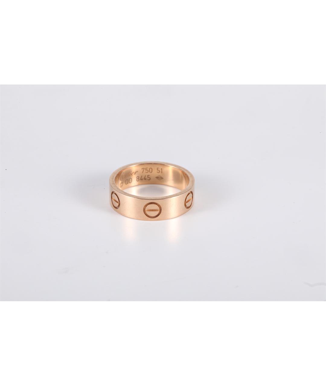 CARTIER Золотое кольцо из розового золота, фото 4