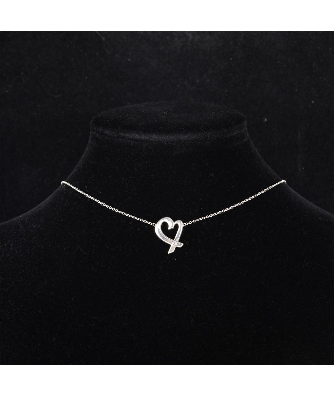 TIFFANY&CO Серебряное серебряное колье, фото 7