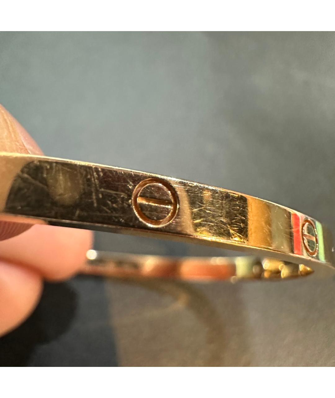 CARTIER Золотой браслет из розового золота, фото 3