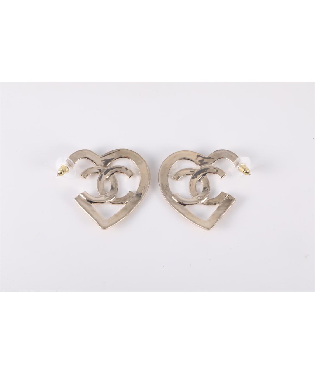 CHANEL Серебряные латунные серьги, фото 5