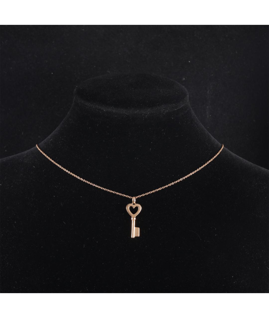 TIFFANY&CO Золотое колье из розового золота, фото 7