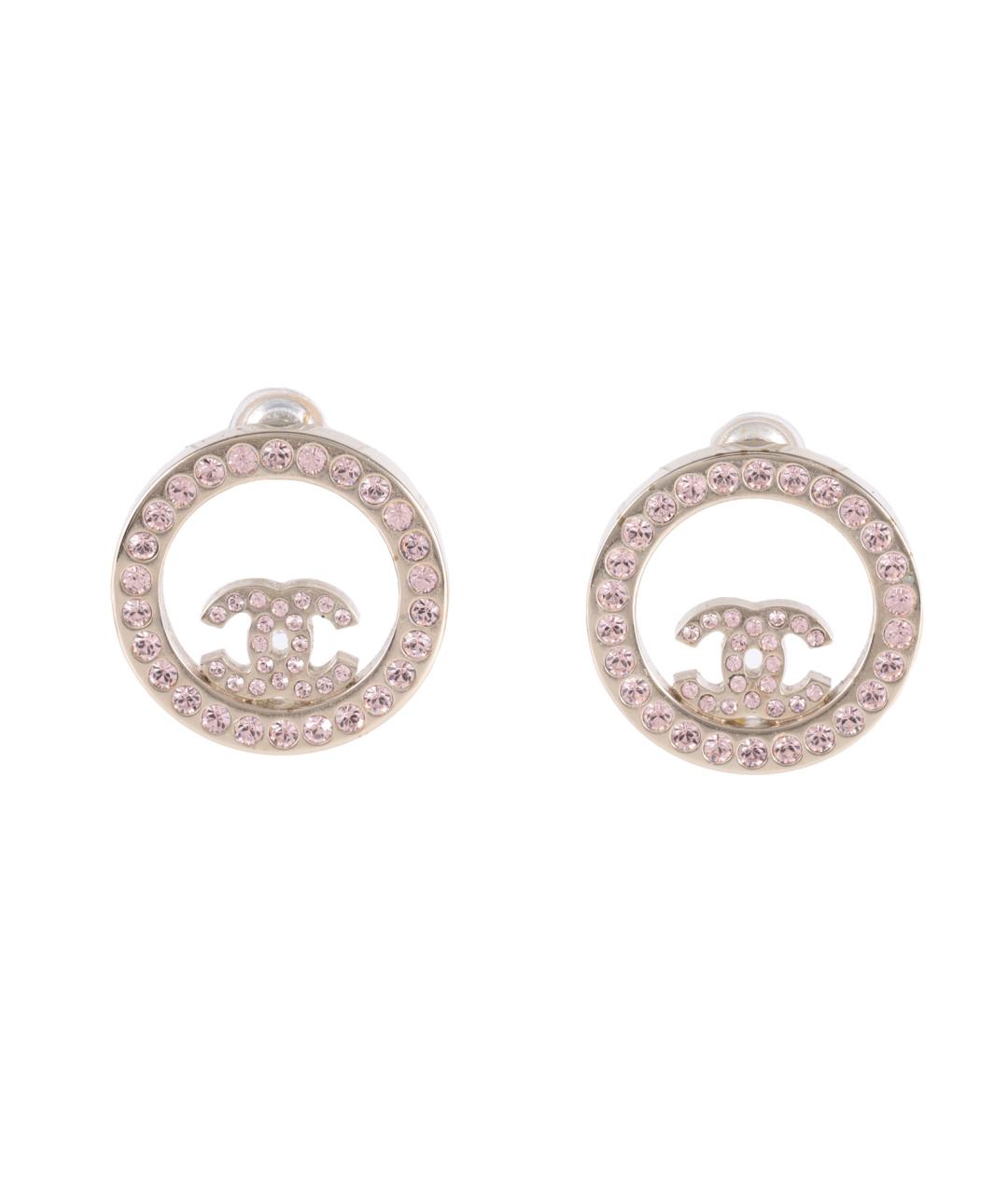CHANEL Серебряные серьги, фото 1