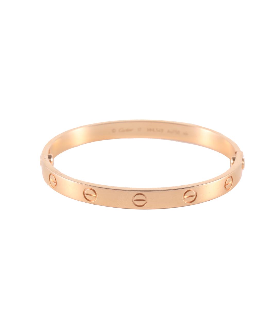 CARTIER Золотой браслет из розового золота, фото 1