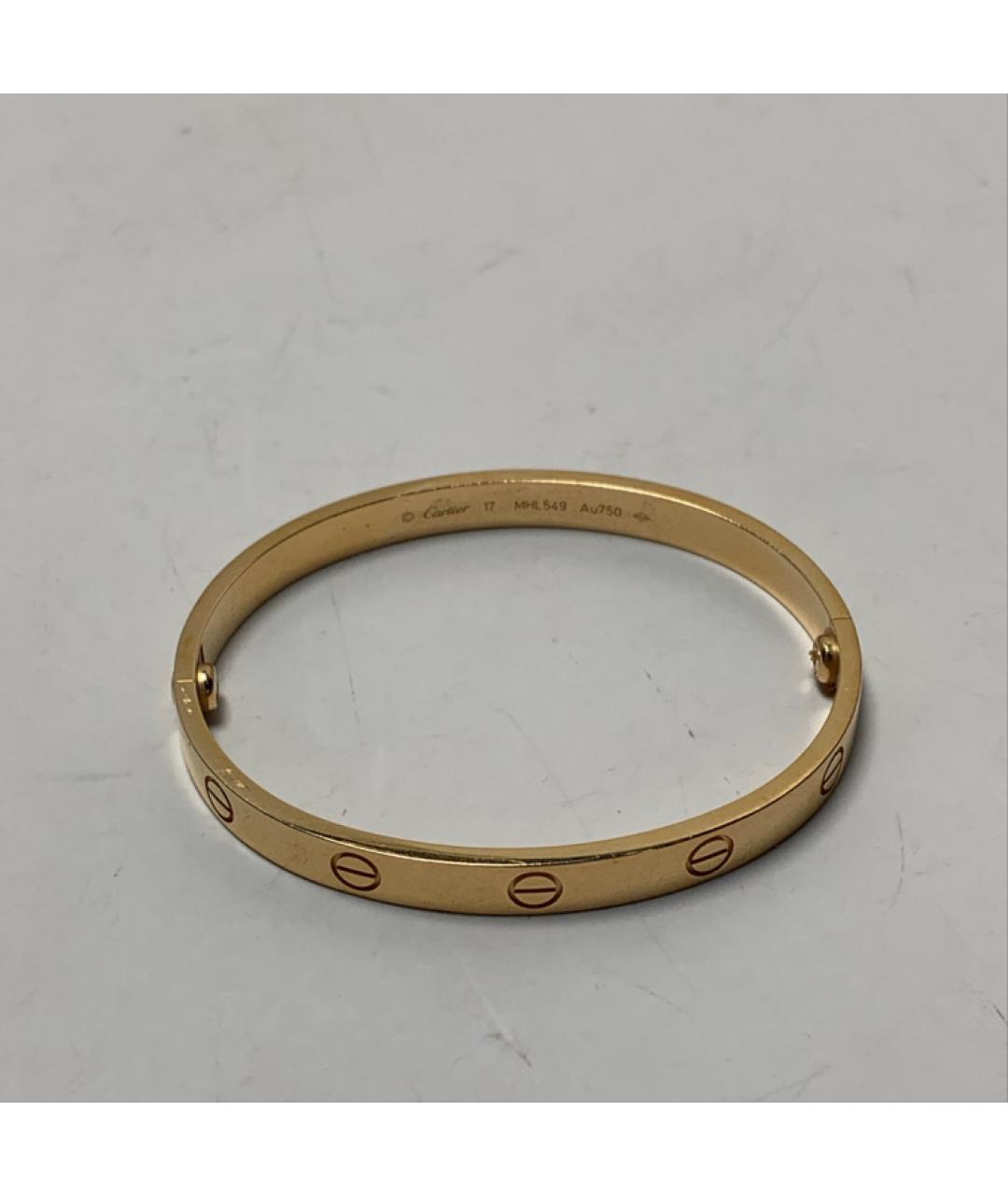 CARTIER Золотой браслет из розового золота, фото 6