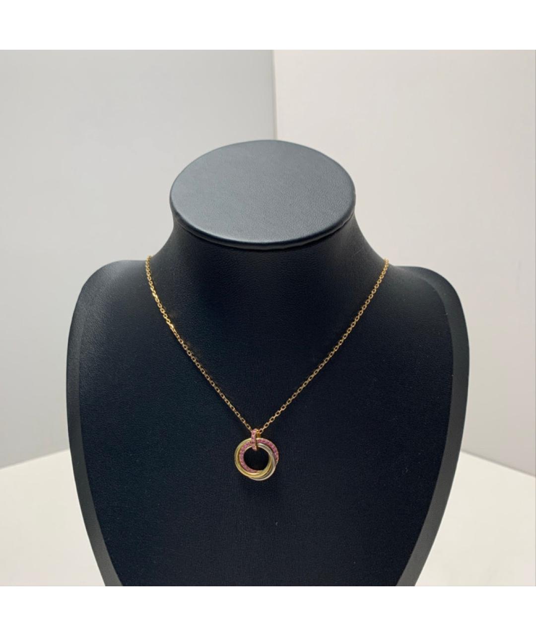 CARTIER Золотое колье из желтого золота, фото 8