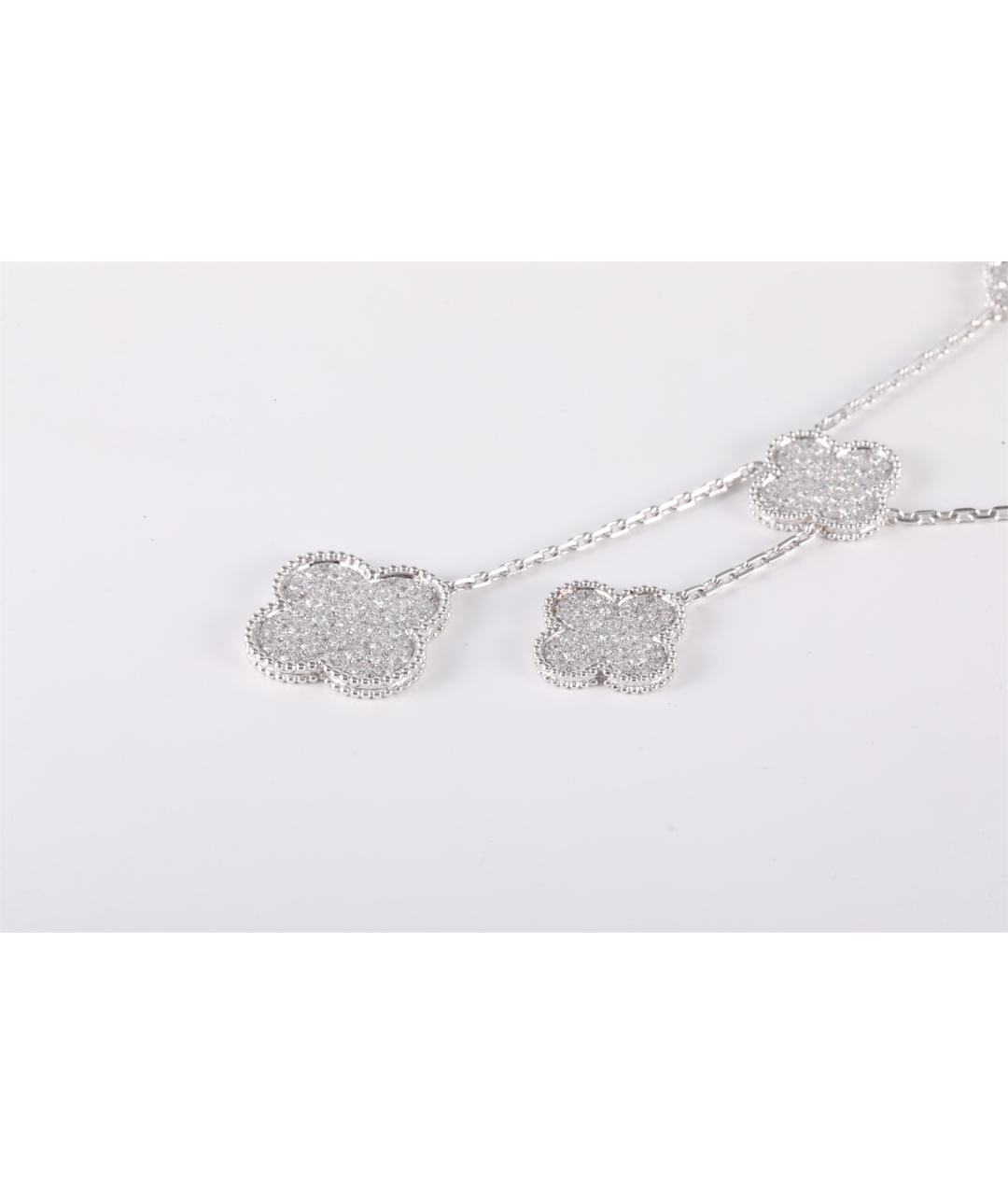 VAN CLEEF & ARPELS Серебряное колье из белого золота, фото 2