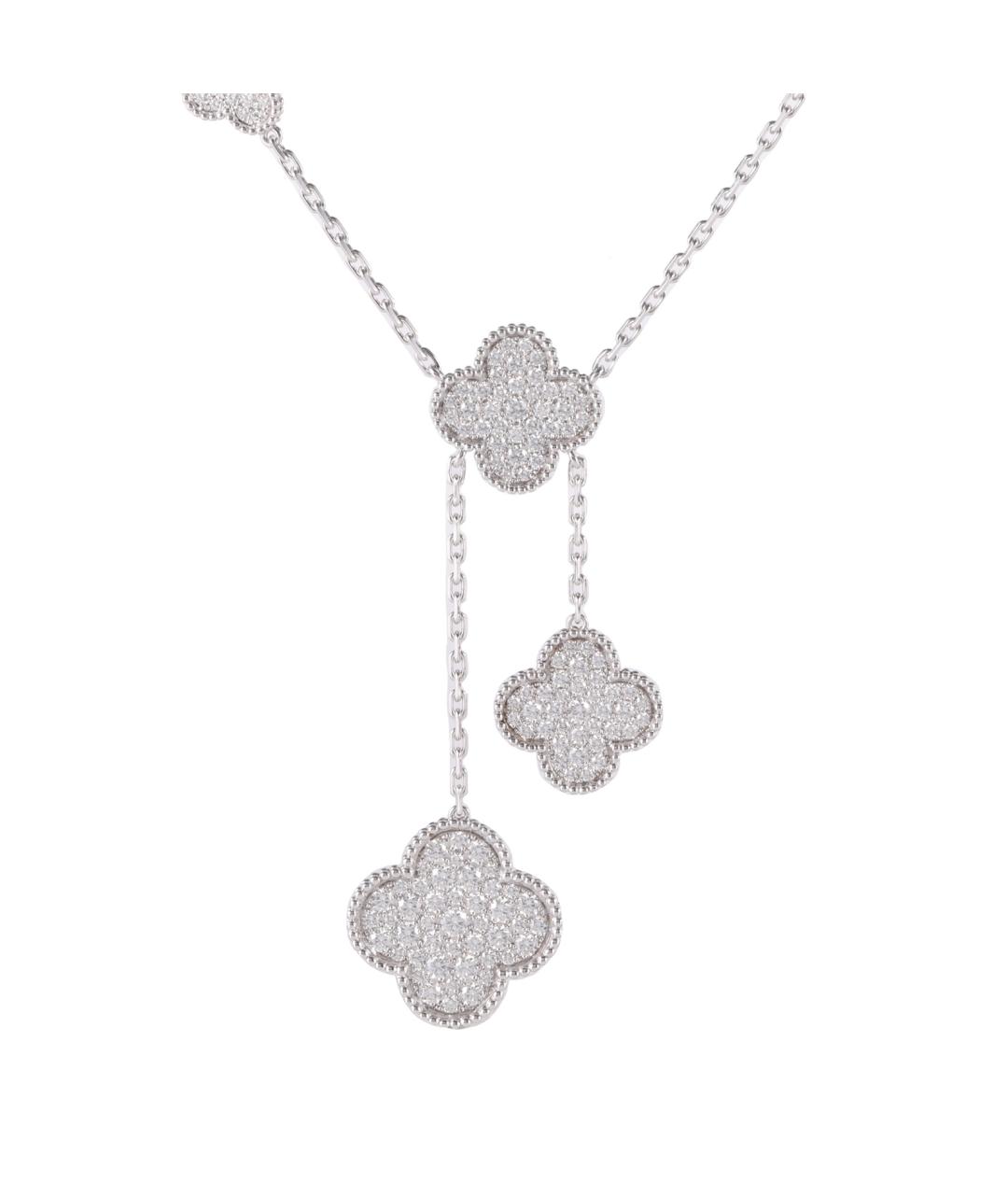 VAN CLEEF & ARPELS Серебряное колье из белого золота, фото 1