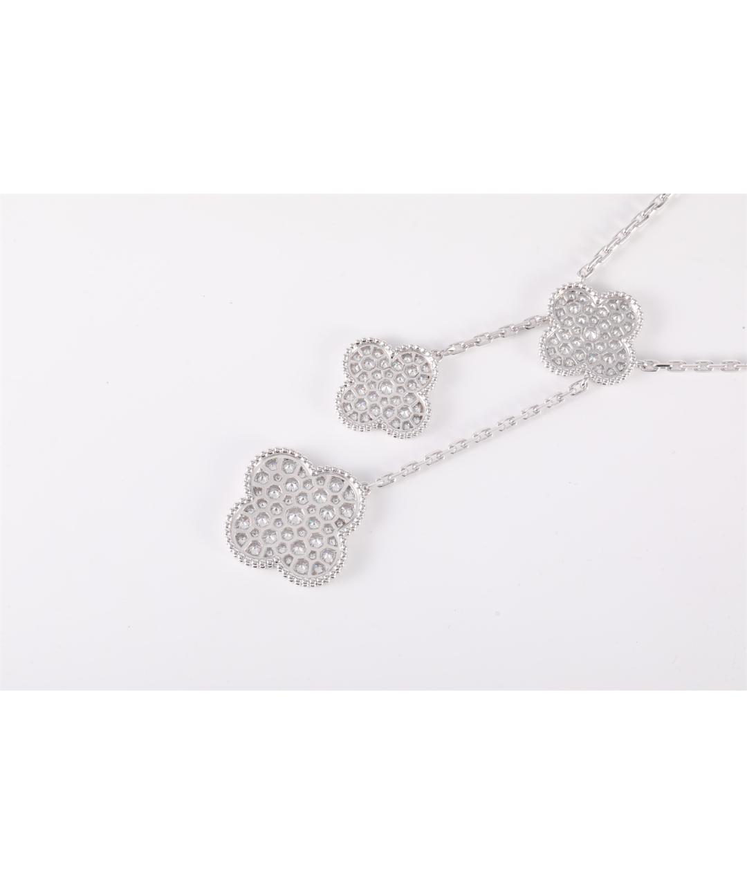 VAN CLEEF & ARPELS Серебряное колье из белого золота, фото 3