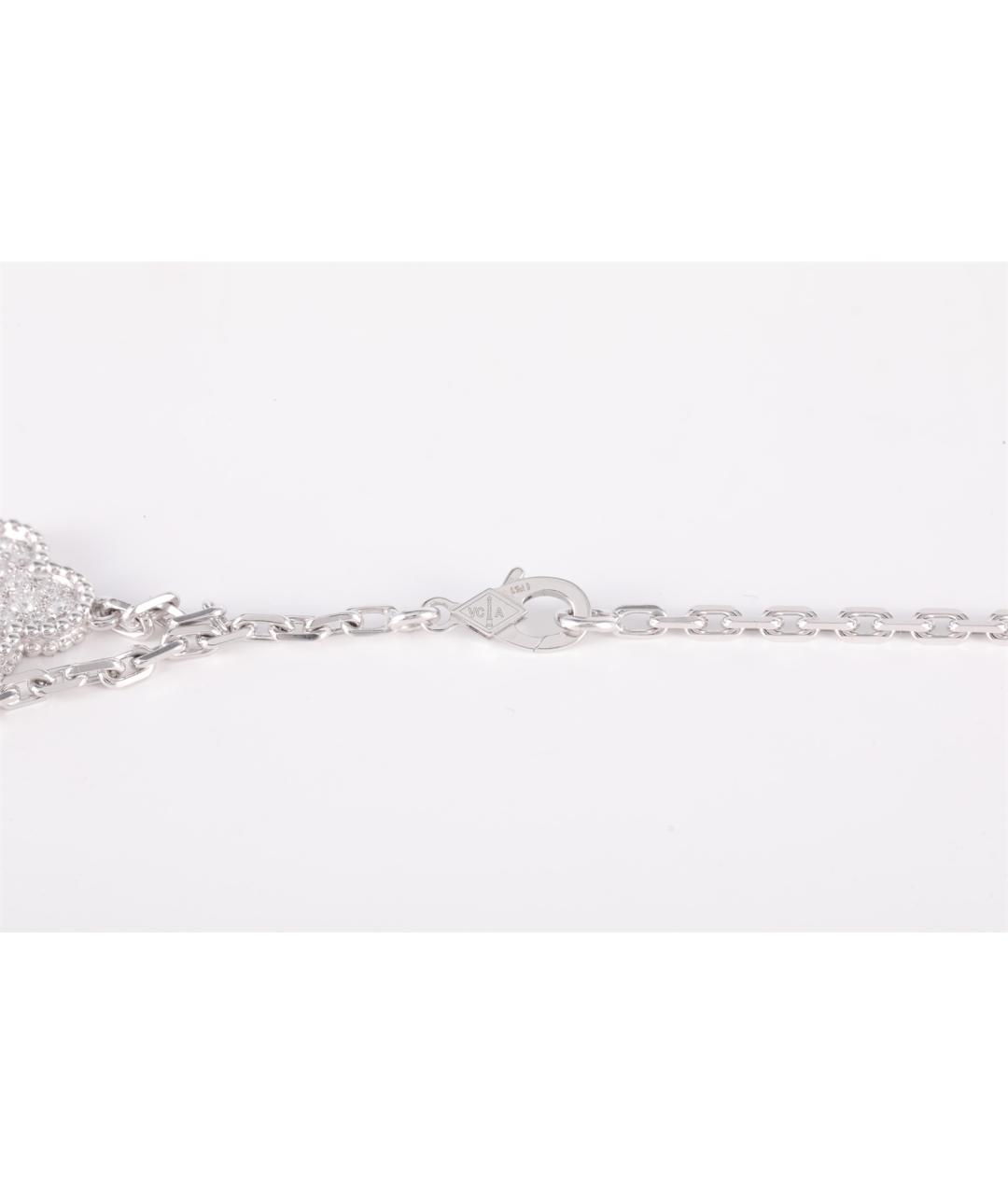 VAN CLEEF & ARPELS Серебряное колье из белого золота, фото 5