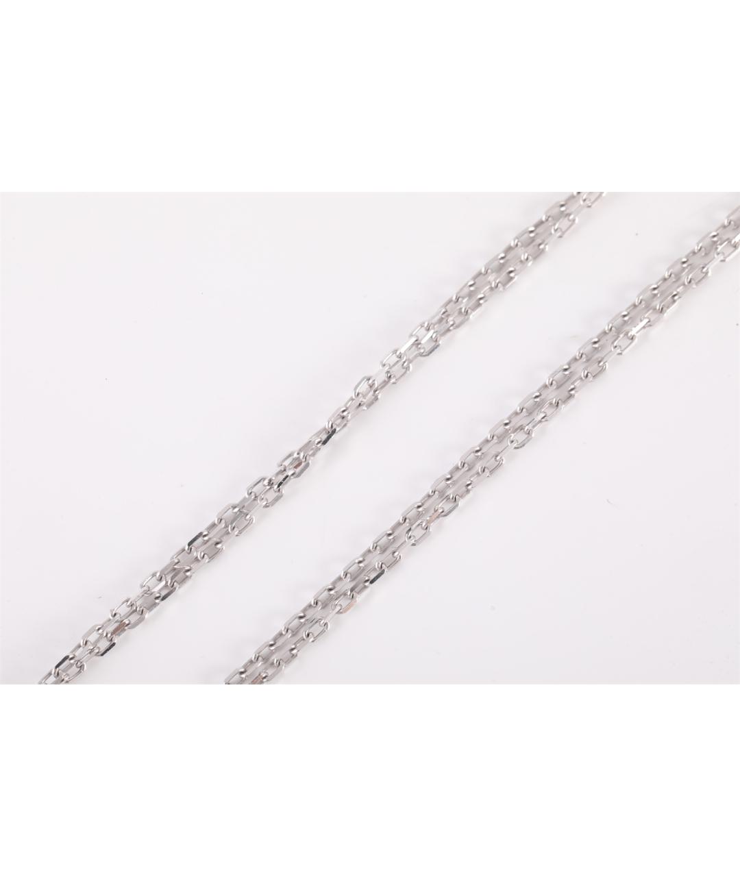 CARTIER Серебряное колье из белого золота, фото 4