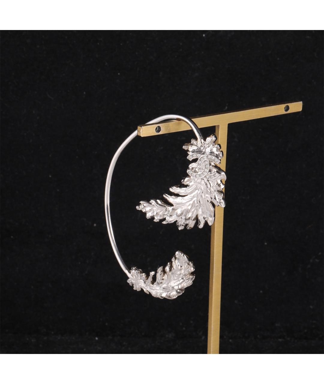 CHANEL Серебряные серьги, фото 6