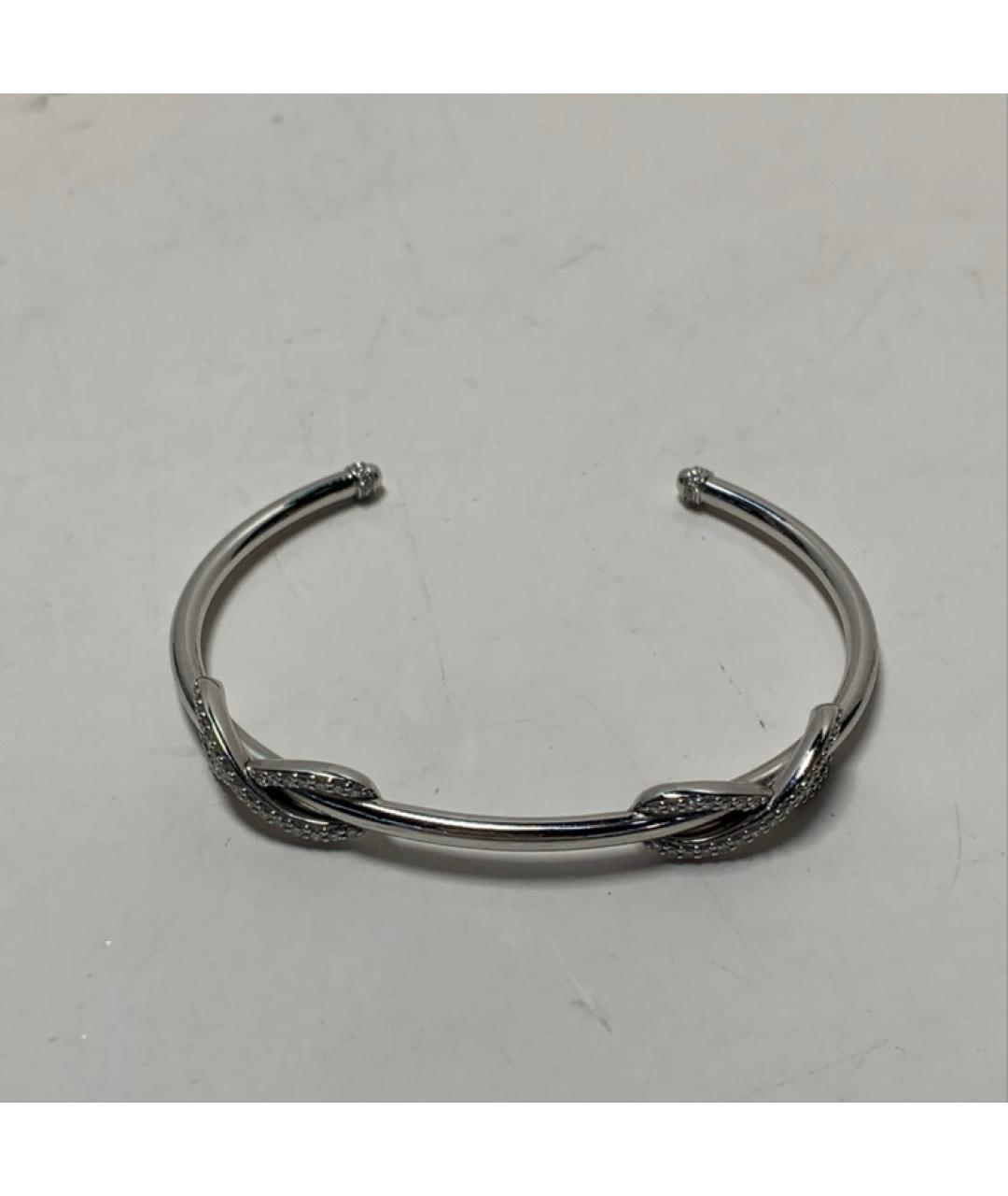 TIFFANY&CO Серебрянный браслет из белого золота, фото 6
