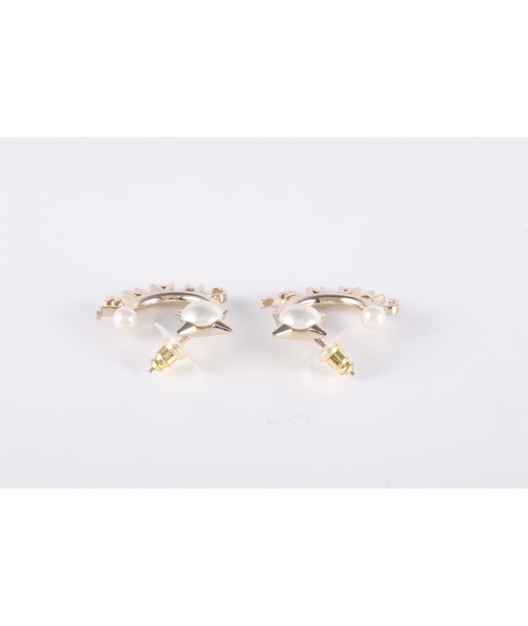 CHANEL Серебряные серьги, фото 3
