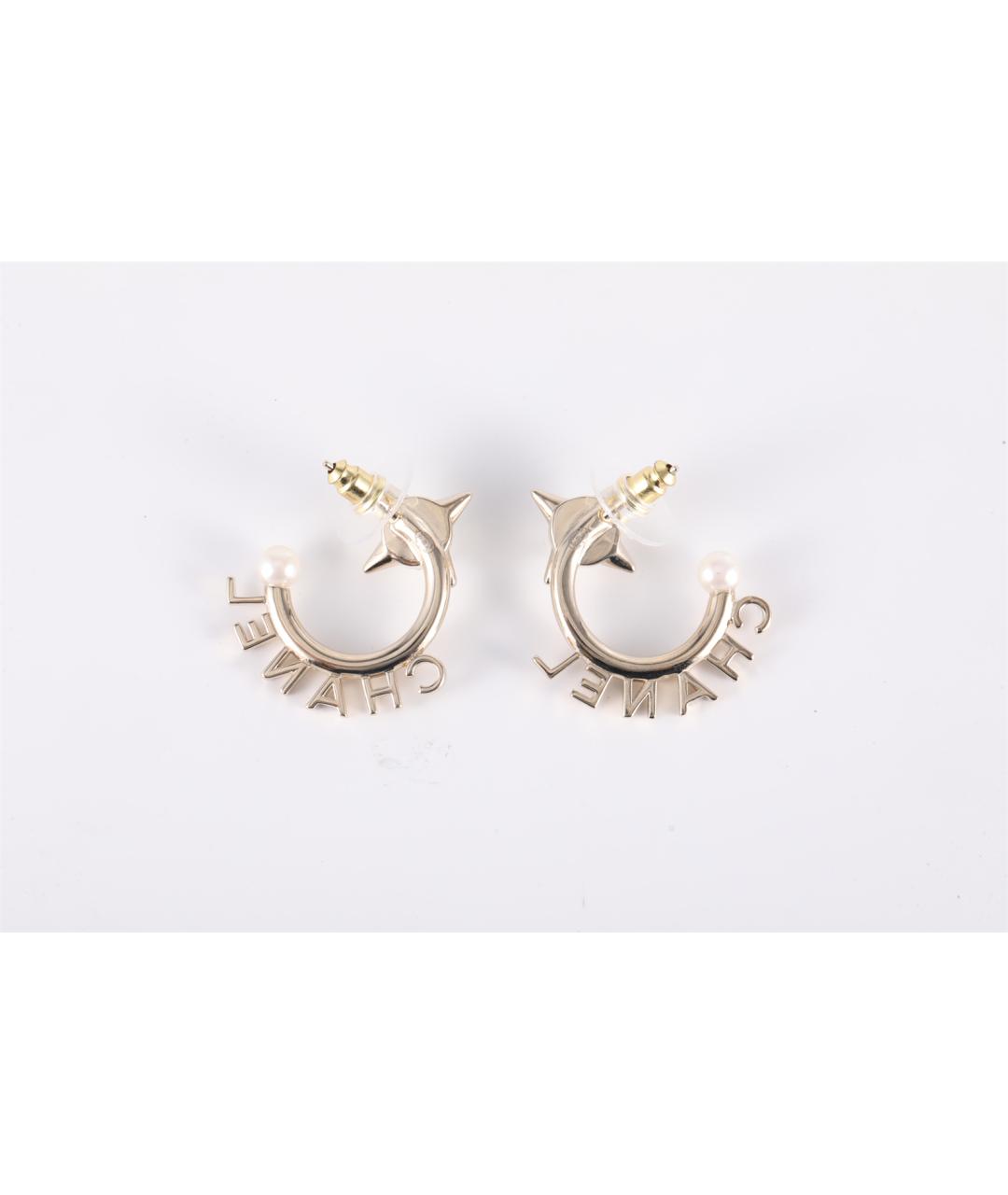 CHANEL Серебряные серьги, фото 4