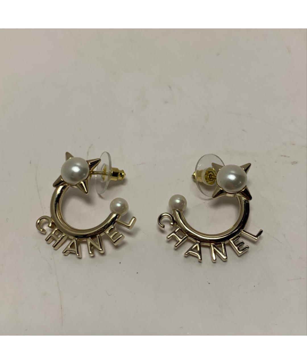 CHANEL Серебряные серьги, фото 8