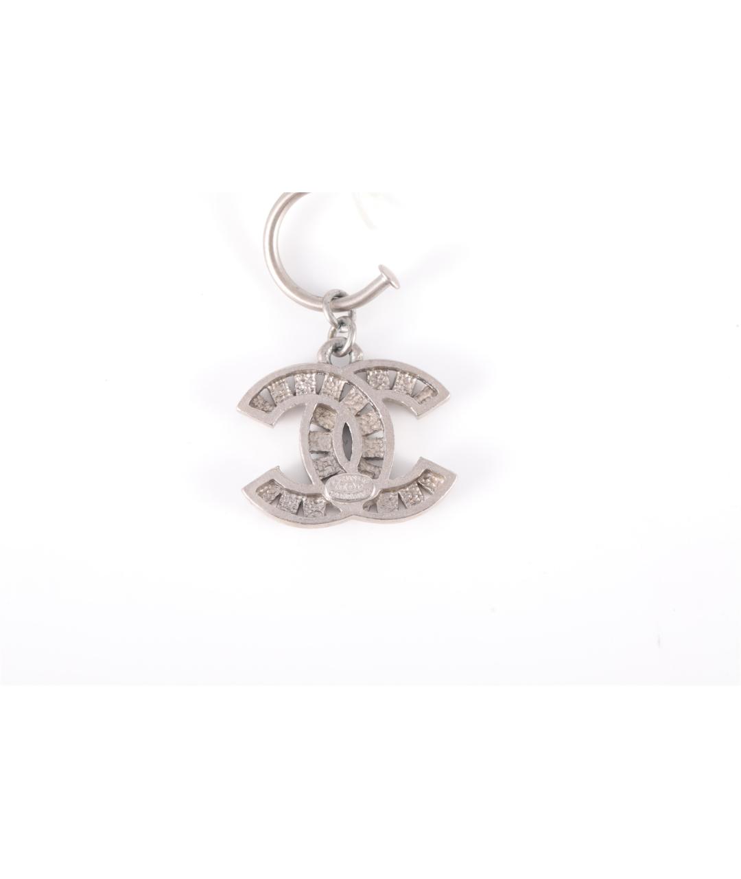 CHANEL Серебряные серьги, фото 6