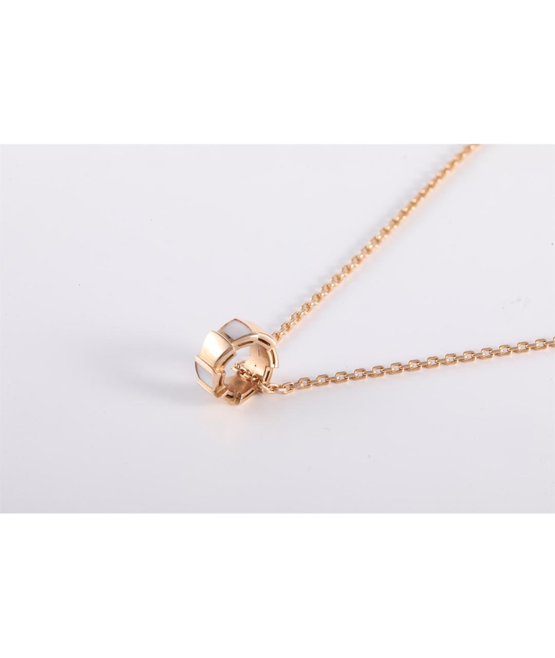 BVLGARI Золотое колье из розового золота, фото 2