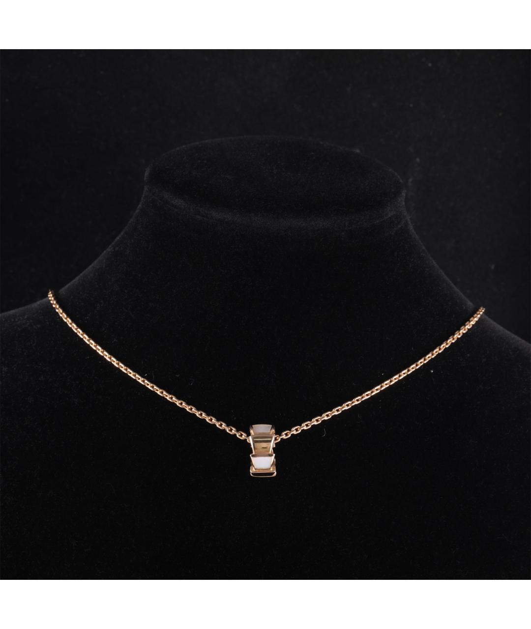 BVLGARI Золотое колье из розового золота, фото 7