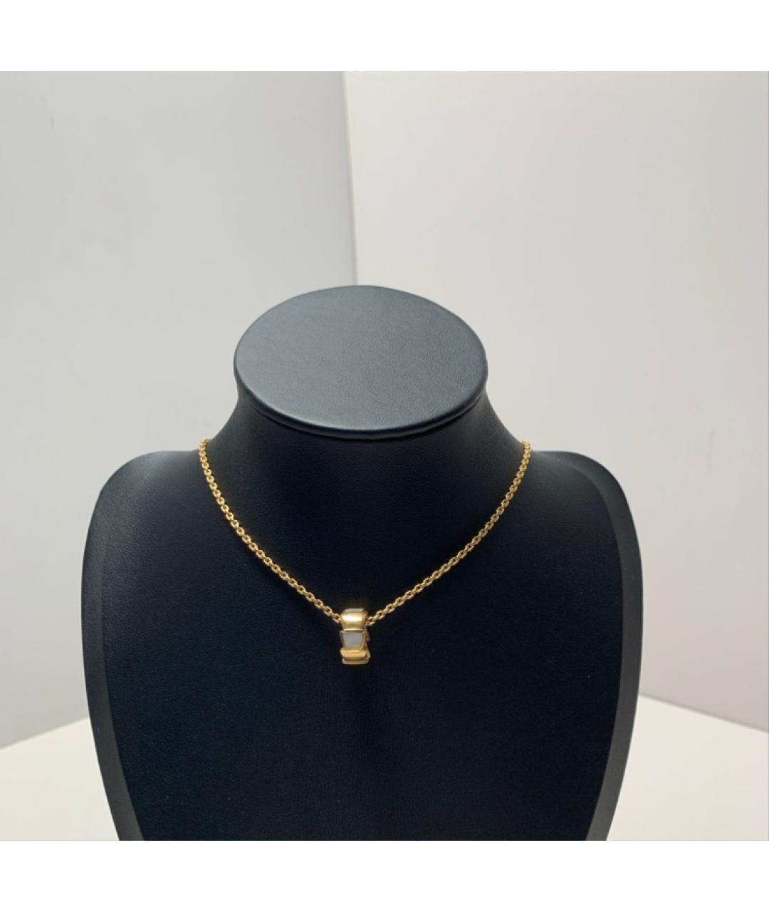 BVLGARI Золотое колье из розового золота, фото 8