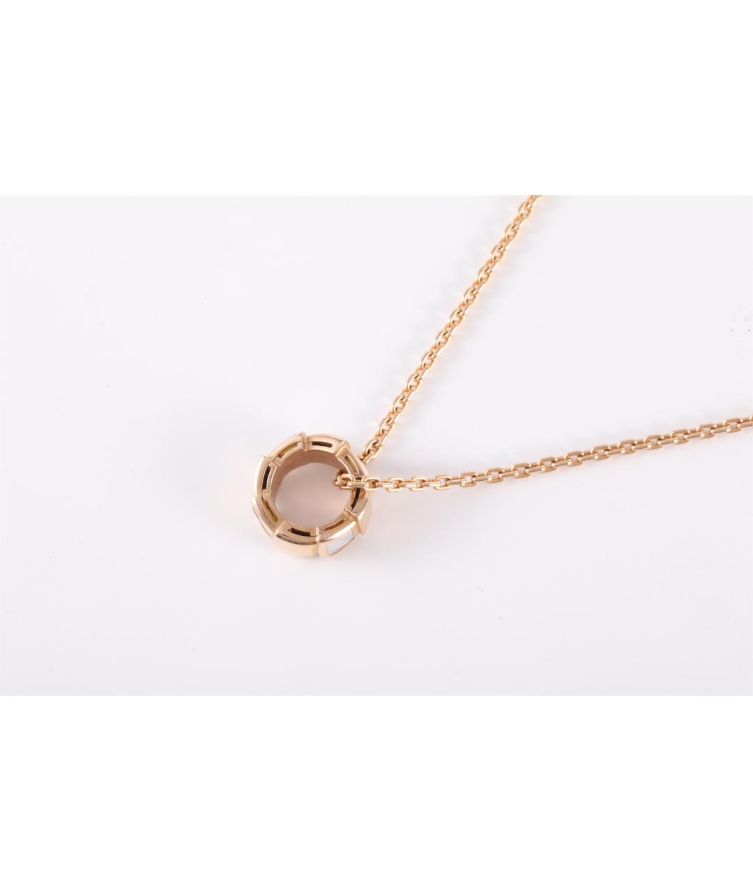 BVLGARI Золотое колье из розового золота, фото 3